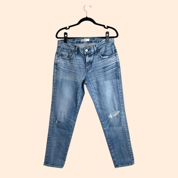Moussy Vintage Slim Straight Crop Jeans - Picture 2 of 6
